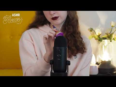 ASMR | Blue Yeti Microphone Brushing for sleeping