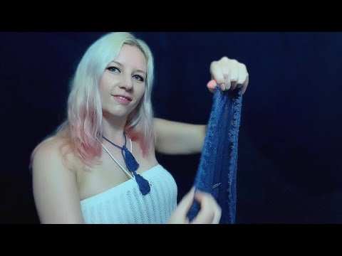 [ASMR] Summer Lace Dress Scratching