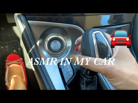 Doing ASMR in my car 🚘