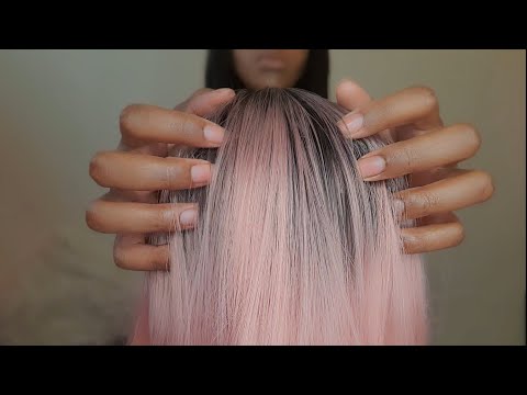 ASMR intense and tingly scalp massage, scratching and brushing for relaxation and sleep (No Talking)
