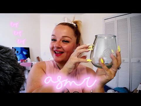 ASMR | Super Tingly Long Nails Tapping on Glass | Intense Relaxation and Tingles | No Talking