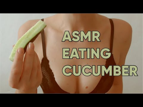 ASMR Eating Rice Krispy With Cucumber (Eating Sounds) - ASMR SWEETLADY