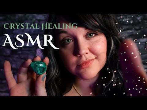 ASMR Removing Bad Luck ✨ Gentle Crystal Healing for Courage and Good Luck 🍀 (Soft-Spoken Roleplay)