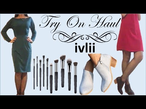 {ASMR} Try on Haul Ivlii * unboxing
