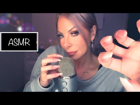 ASMR DELICATE Mic Tapping - Invisible Scratching - Layered Sounds With Whispering & 👄 Sounds