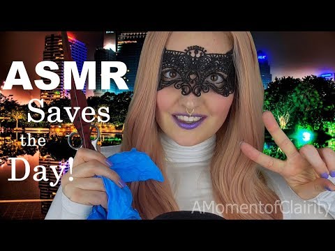 [ASMR] A BRAND NEW Super Hero Saves You with ASMR | Assorted Tingly Triggers