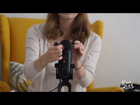 ASMR Tingly Microphone Brushing ear to ear