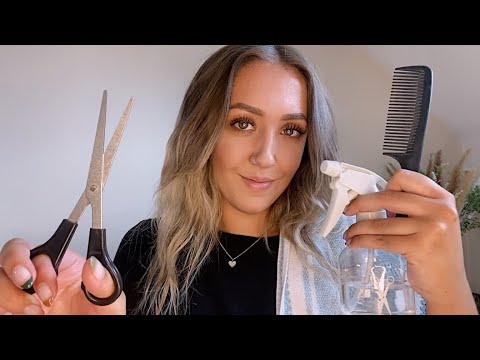 ASMR Fast Paced Haircut/Barbershop Roleplay