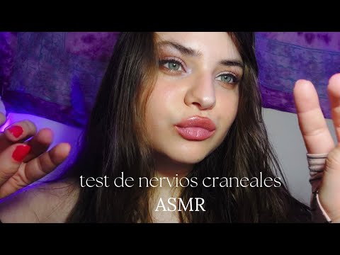 ASMR Test de NERVIOS CRANEALES RP