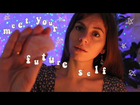 ASMR REIKI meet your future self | Guided Meditation | whispered, hand movements