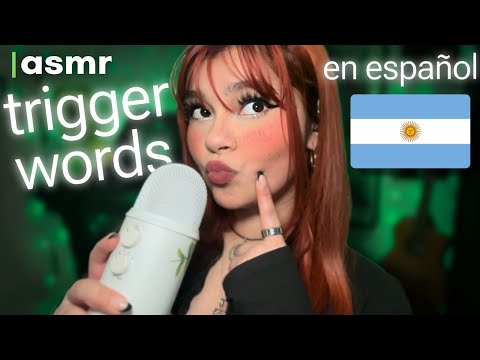 ASMR en español l  Top Trigger Words 😴 (you can close your eyes)