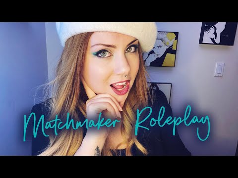 ASMR Matchmaker Roleplay Whispering and Typing Sounds
