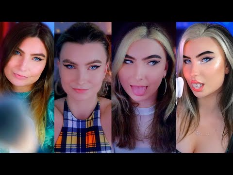 ASMR Intro Compilation -The Evolution of my Intro (and eyebrows)