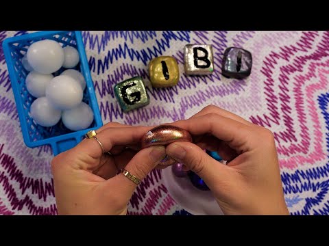 Gibi ASMR | I Tried Clay Cracking & Popping | Paraffin Wax Balls | Satisfying!