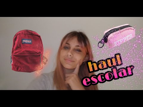 Haul escolar 🎒📝//que hay en mi mochila || jaz. P