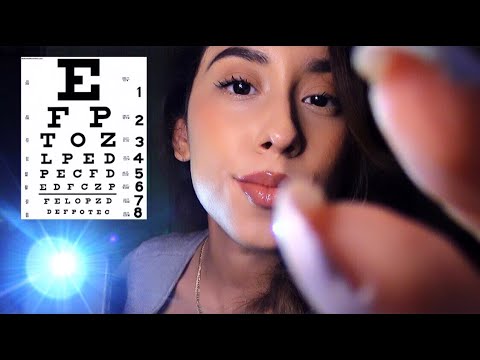 ASMR Relaxing Eye Exam RP (Personal Attention)