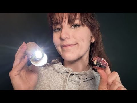 ASMR Pictures, Light Triggers, Plucking, Instructions + Measuring | fast + chaotic