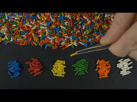 Sorting Sprinkles (The Candy Man) (ASMR)