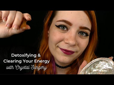ASMR Crystal Surgery for Detoxing & Clearing Your Energy | Soft Spoken Pseudoscience RP