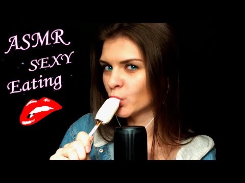 ASMR Sexy Eating┃Play with Ice Cream 🍦
