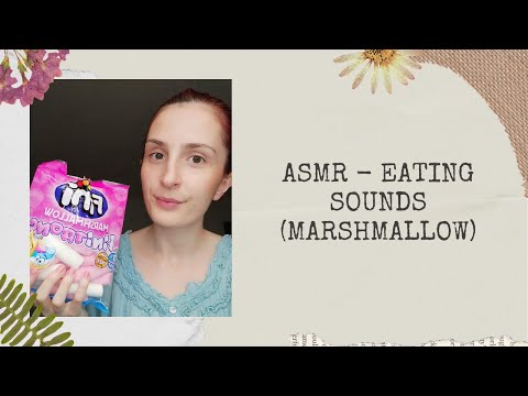 ASMR - Isprobavam Fini Marshmallow 😊 #eatingsounds