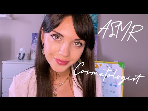 АСМР/ASMR Косметолог/Ухаживаю за тобой