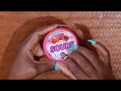 ExciteMINT Strawberry Mix Berry Cherry SOUR ASMR Eating Sounds