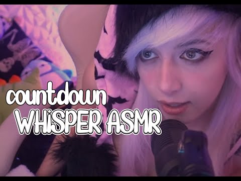 15 minute countdown and whispering ASMR ,  for relaxation