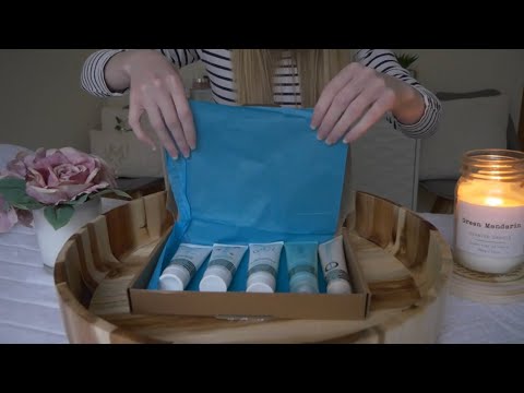 ASMR Delightfully Delectable Face Care Unboxing | MUDMASKY | Soft Spoken & Hand Movements Intro