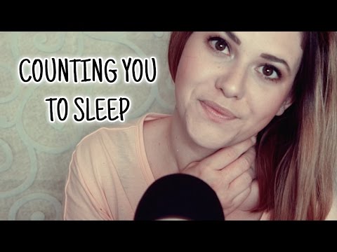 ASMR Einschlafen 🌜 Counting you to sleep in German and English ♡ Super close up whisper/soft spoken