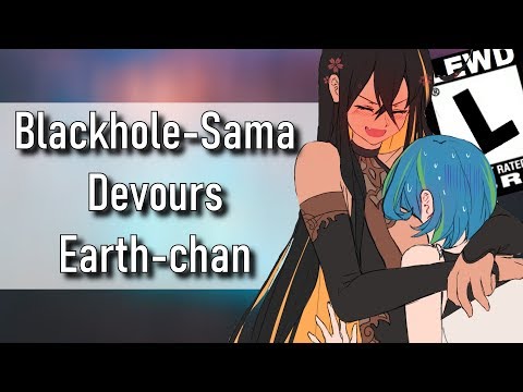 Blackhole-chan devours Earth-chan (ASMR)