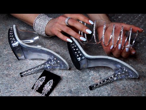 💎 DiamondSound! 💎 ASMR with special UNBOXING 📦 my CINDARELLA SHOES! 🎧 Too many TRIGGERS! 🤩