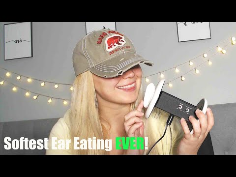 New asmr ear eating | softest ear eating sounds ever