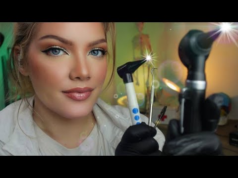 ASMR Ultimate Otoscope Ear Inspection and Ear Cleaning