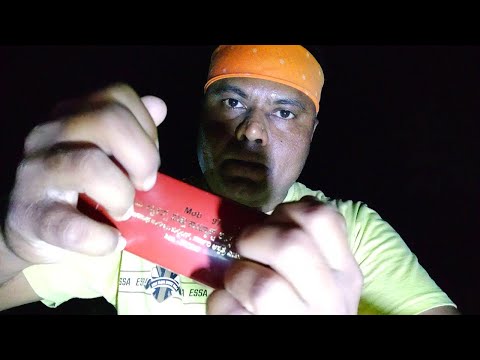 ASMR Fast & Aggressive Tapping (Outdoor At Night)