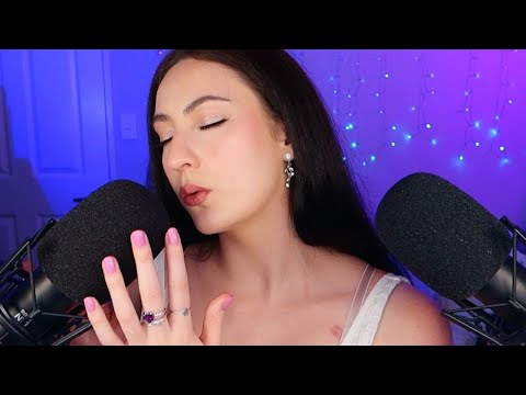 ASMR Breathing and Blowing into the Mics / Your Ears - Slow and Calming