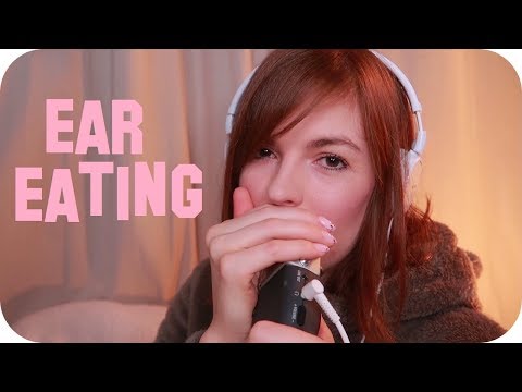 ASMR Ear Eating + Mouth-Made Sounds