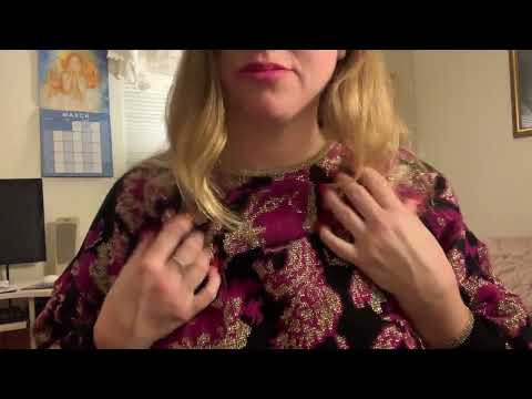 ASMR Fabric Scratching on Sweater Shirt (fast & aggressive, no talking)