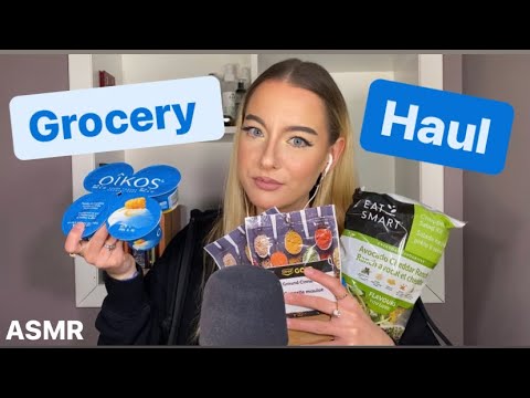 ASMR | grocery store HAUL | with very relaxing tapping & crinkles