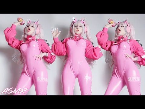 ASMR | Fast Pink Triggers 💗 Cosplay Role Play Alice Nikke