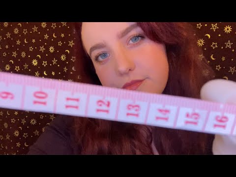 ASMR | LoFi Measuring and Cleaning YOU | Typing, Brushing and Latex Gloves ✨