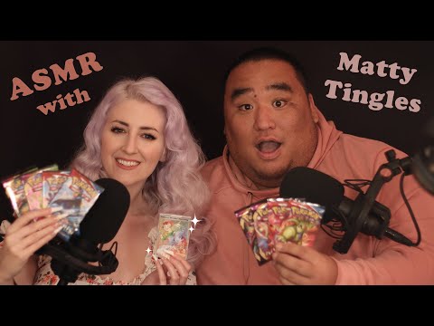 ASMR with Matty Tingles - Pack Opening Challenge (soft spoken)