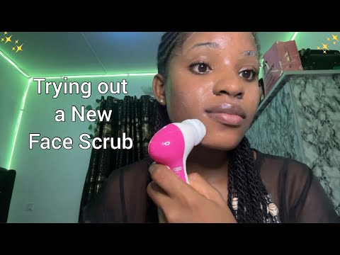 ASMR| Trying Out a New Face Massager (new package) ✨