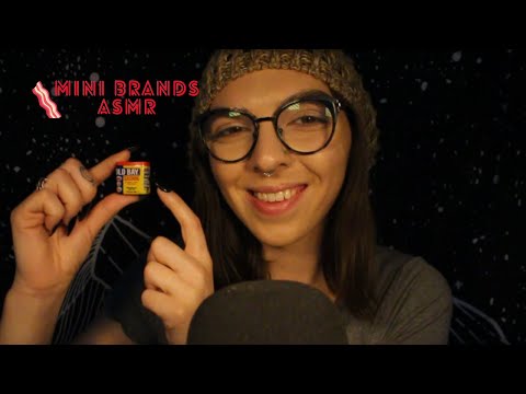 Mini Brands ASMR🧃 Tapping + Hand Movements😌