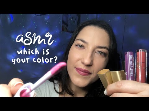 ASMR • LET’S FIND YOUR PERFECT LIP STICK SHADE | ROLE PLAY