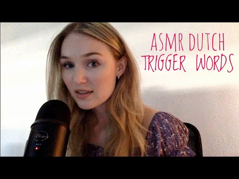ASMR JUNKIE - DUTCH TRIGGER WORDS AND TAPPING