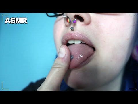 ASMR [Lens Cleaning] Thumb Licking/Spit Painting, Brushing, Tissue Wiping 💦🎨