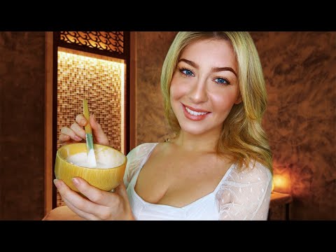 ASMR Giving You A FIRST CLASS FACIAL! | Spa Treatment Roleplay