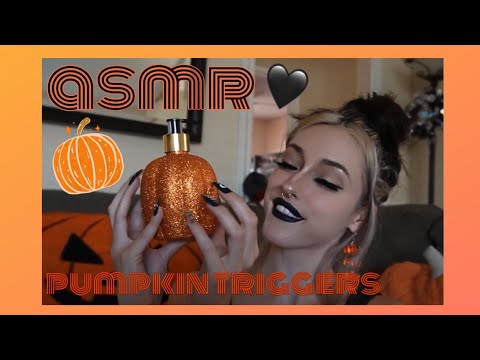 ASMR 🎃 Pumpkin Triggers