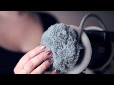 Binaural ASMR. Fluffy Earmuff Scratching (3Dio)